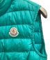 中古・古着 MONCLER (モンクレール) ダウンベスト グリーン：19000円