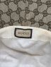 中古・古着 GUCCI (グッチ) ロゴブリムハット ベージュ：30000円