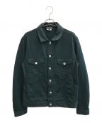 COMME des GARCONS HOMME DEUXコムデギャルソン オム ドゥ）の古着「コットンジャージ 3rdタイプトラッカージャケット」｜グリーン