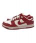 NIKE (ナイキ) DUNK LOW RETRO レッド×ホワイト サイズ:27.5cm：7000円