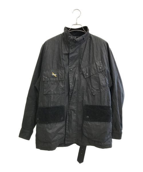 Barbour（バブアー）Barbour (バブアー) Saturdays NYC (サタデーズ ニューヨーク) SYNC WAX JACKET ブラック サイズ:Lの古着・服飾アイテム