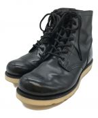 Hysteric Glamourヒステリックグラマー）の古着「6HOLE JUMP BOOT」｜ブラック