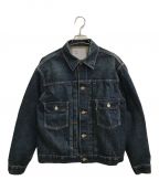 New Manualニュー・マニュアル）の古着「#006 LV 2ND T-Back Jacket」｜インディゴ