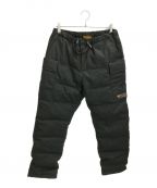 GRIP SWANYグリップスワニー）の古着「FIREPROOF DOWN PANTS」｜グリーン