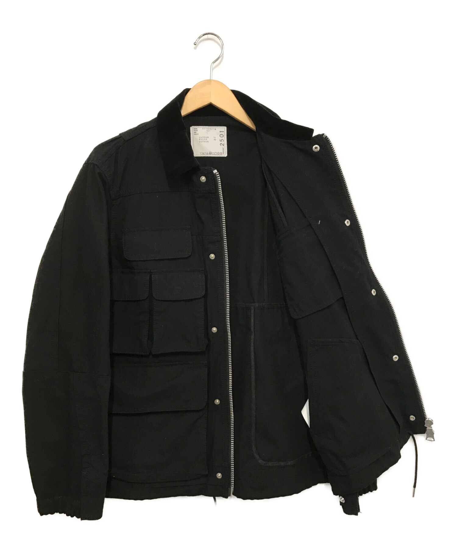 【中古・古着通販】sacai (サカイ) Cotton Nylon Oxford Blouson