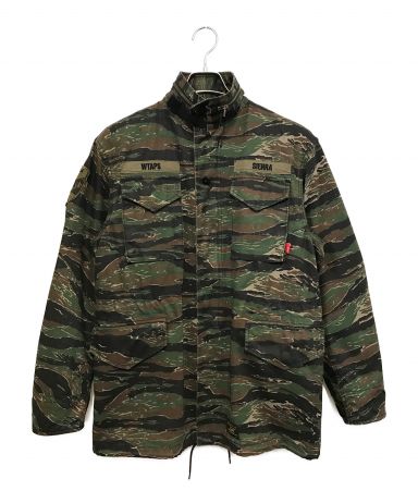 [中古]WTAPS(ダブルタップス)のメンズ アウター・ジャケット M65 JACKET COTTON TWILL TIGER  STRIPE/M65ジャケットコットウツイルタイガーストライプ