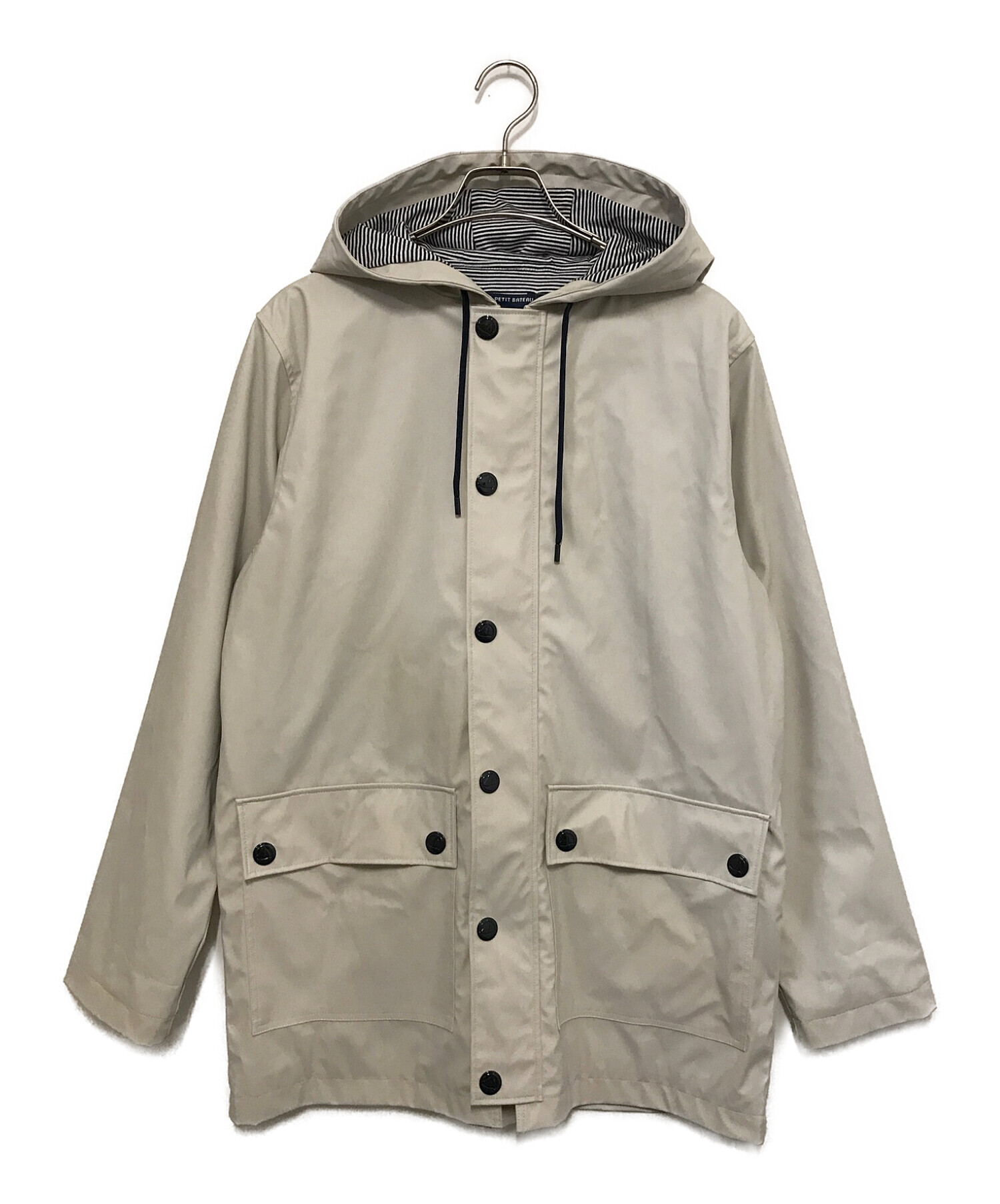 中古・古着通販】PETIT BATEAU (プチバトー) ヨットパーカー ベージュ サイズ:M｜ブランド・古着通販 トレファク公式【TREFAC  FASHION】