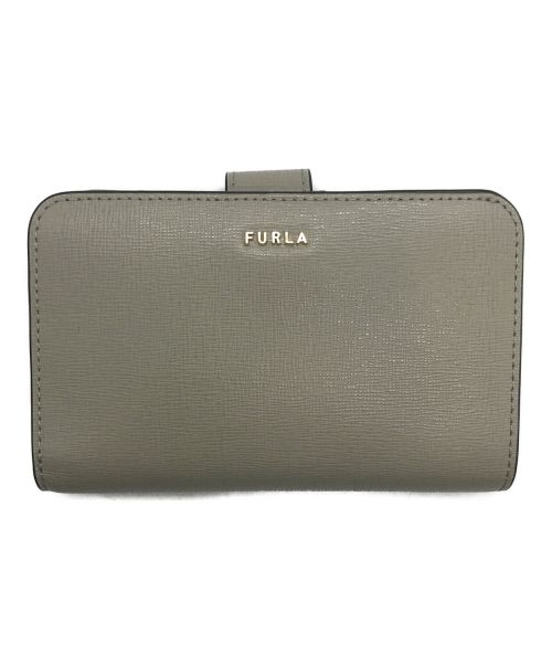 FURLA（フルラ）FURLA (フルラ) 2つ折り財布 グレーの古着・服飾アイテム