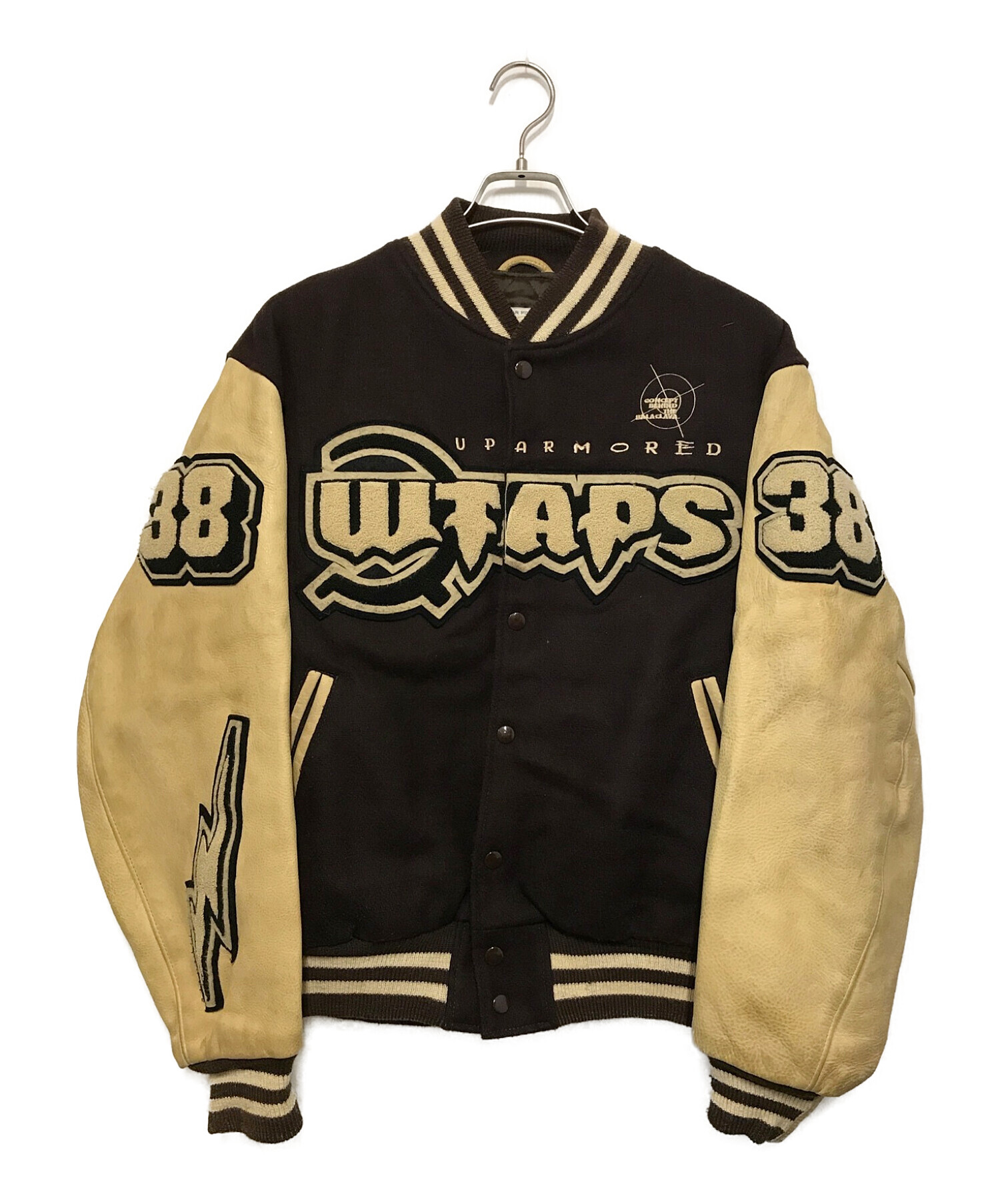 送料無料】 L】Supreme®︎ WTAPS / VARSITY WTAPS®︎ Varsity JACKET