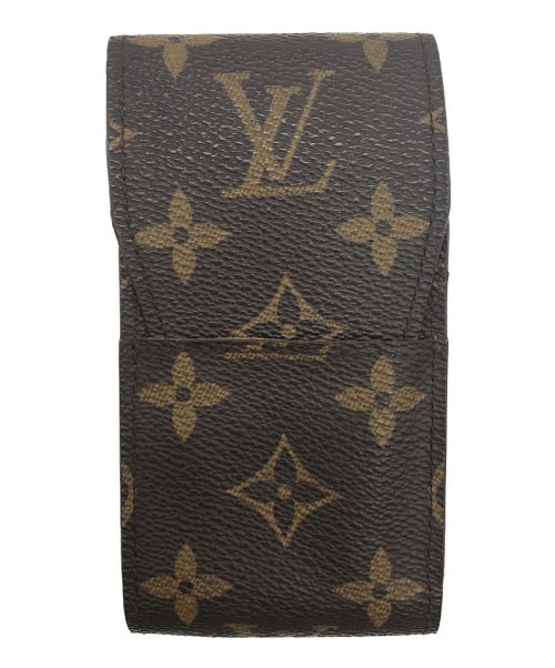 LOUIS VUITTON（ルイ ヴィトン）LOUIS VUITTON (ルイ ヴィトン) モノグラム エテュイ・シガレット ブラウンの古着・服飾アイテム