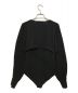 moussy (マウジー) ARM BUTTON KNIT ボディースーツ ブラック サイズ:FREE：1980円