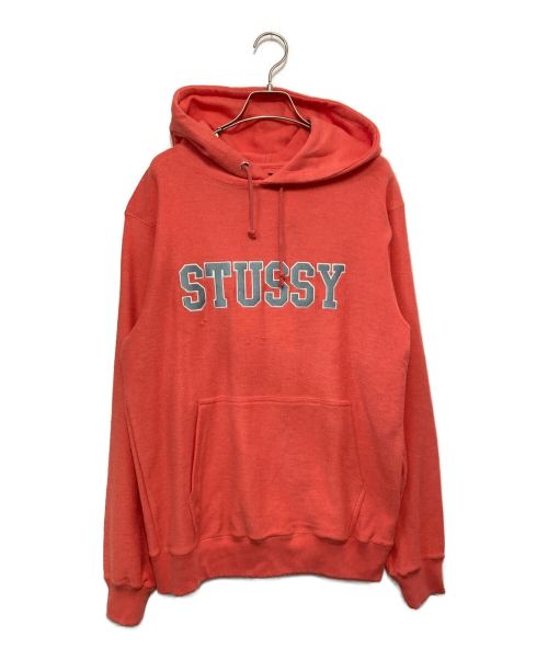 stussy（ステューシー）stussy (ステューシー) Bluto Pullover Hoodie ピンク サイズ:Ｍの古着・服飾アイテム