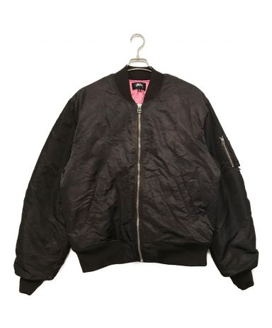 【中古・古着通販】stussy (ステューシー) DYED NYLON BOMBER