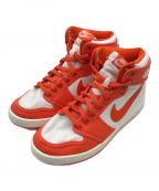 NIKEナイキ）の古着「Air Jordan 1 KO "Rush Orange" / エアジョーダン1 KO "ラッシュオレンジ"」｜ホワイト×オレンジ