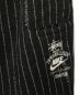 中古・古着 STUSSY×NIKE (ステューシー×ナイキ) Stripe Wool Pant ブラック サイズ:Ⅼ：17800円