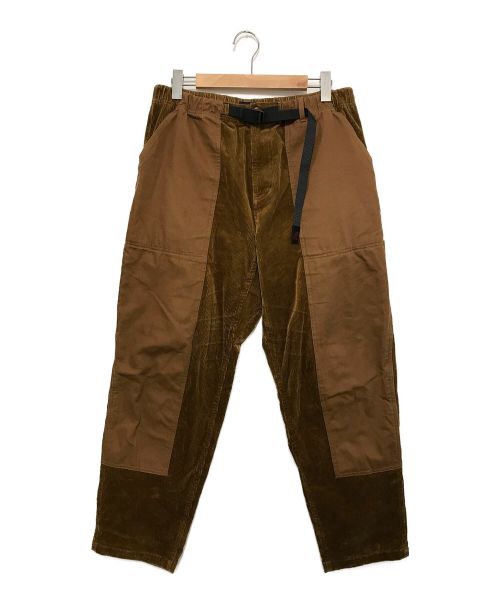 X-LARGE（エクストララージ）X-LARGE (エクストララージ) GRAMICCI (グラミチ) CORDUROY PAINTER EASY PANTS ブラウン サイズ:XLの古着・服飾アイテム