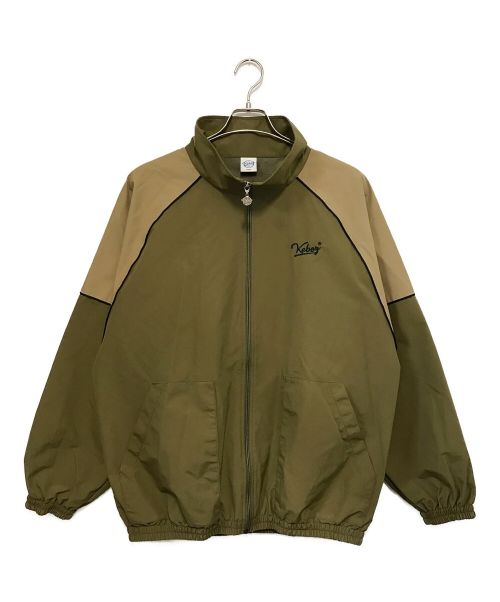 中古・古着通販】KEBOZ (ケボズ) 2TONE TRACK JACKET カーキ サイズ:Ⅼ