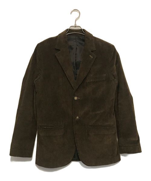 A.P.C.（アーペーセー）A.P.C. (アーペーセー) コーデュロイテーラードジャケット ブラウン サイズ:XSの古着・服飾アイテム