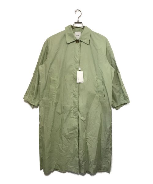 CLANE（クラネ）CLANE (クラネ) バックフリルシングルコート グリーン サイズ:1の古着・服飾アイテム