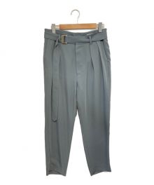 CULLNI（クルニ）の古着「2tuck Wide Pants」｜グリーン