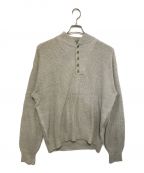 L.L.Beanエルエルビーン）の古着「【90's】 COTTON KNIT SWEATER / コットンニットセーター」｜グレー