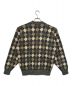 Burberry's (バーバリーズ) 【90's】アーガイルニット グレー×ベージュ サイズ:不明：6800円