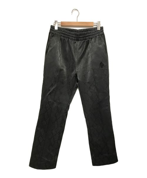 SUPPLIER（サプライヤー）SUPPLIER (サプライヤー) Python Leather Track Pants / パイソンレザー トラックパンツ ブラック サイズ:Lの古着・服飾アイテム