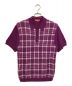 SUPREME（シュプリーム）の古着「Plaid Knit Polo」｜パープル