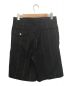 LITTLEBIG (リトルビッグ) Stripe Short Trousers ブラック サイズ:46 未使用品：12800円