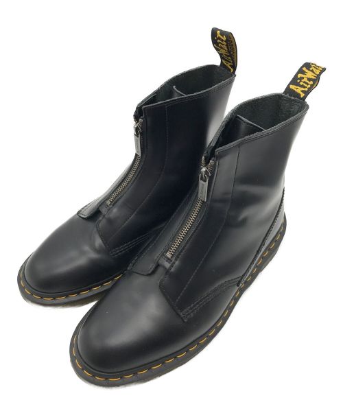 Dr.Martens（ドクターマーチン）Dr.Martens (ドクターマーチン) CABBOTT センタージップ ブーツ ブラック サイズ:UK 8の古着・服飾アイテム