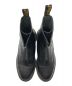 中古・古着 Dr.Martens (ドクターマーチン) CABBOTT センタージップ ブーツ ブラック サイズ:UK 8：12800円