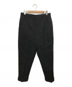 AMI Alexandre Mattiussiアミ アレクサンドル マテュッシ）の古着「OVERSIZED CARROT FIT TROUSERS」｜ブラック