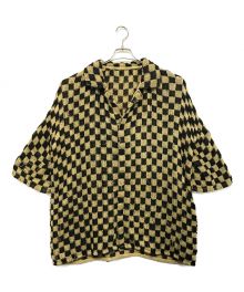 ISA BOULDER（イザボールダー）の古着「LOOSEWEAVE SHIRT」｜BURLAP + BLACK