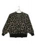 LAD MUSICIAN（ラッドミュージシャン）の古着「Polyester WJQ Leopard Cardigan」｜カーキ×ブラック