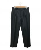 WACKO MARIAワコマリア）の古着「PLEATED TROUSERS TYPE-2」｜チャコールグレー