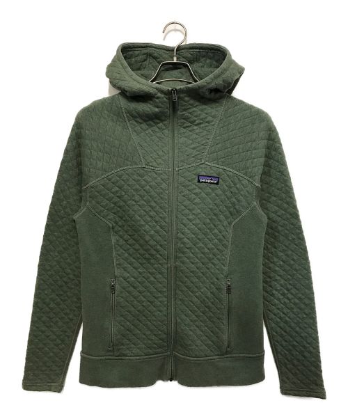 Patagonia（パタゴニア）Patagonia (パタゴニア) ジップパーカー グリーン サイズ:Sの古着・服飾アイテム