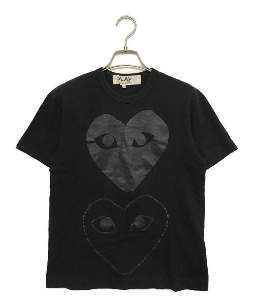 PLAY COMME des GARCONS（プレイ コムデギャルソン）PLAY COMME des GARCONS (プレイ コムデギャルソン) プレイハートTシャツ ブラック サイズ:Sの古着・服飾アイテム