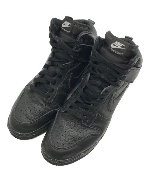 NIKE（ナイキ）NIKE (ナイキ) UNDERCOVER (アンダーカバー) DUNK HI 1985 / ダンク ハイ 1985 ブラック サイズ:28.5cmの古着・服飾アイテム