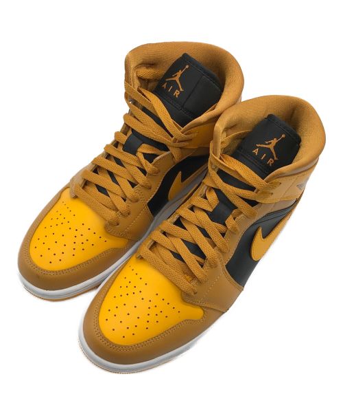 NIKE（ナイキ）NIKE (ナイキ) WMNS AIR JORDAN 1 MID / ウィメンズ エアジョーダン 1 ミッド イエロー サイズ:27.5cmの古着・服飾アイテム