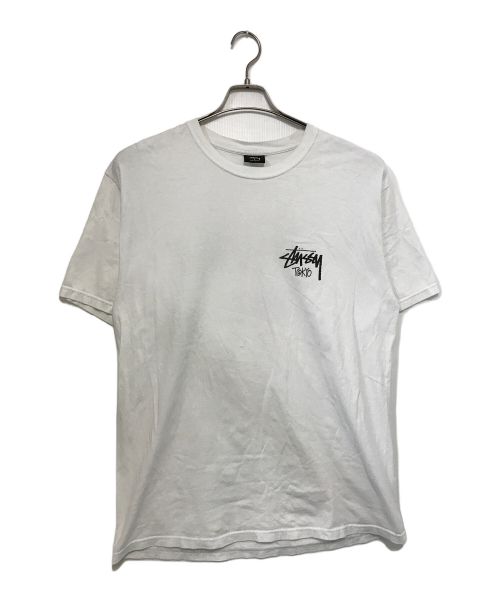 stussy（ステューシー）stussy (ステューシー) プリントTシャツ ホワイト サイズ:Ⅼの古着・服飾アイテム