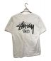 stussy (ステューシー) プリントTシャツ ホワイト サイズ:Ⅼ：5000円