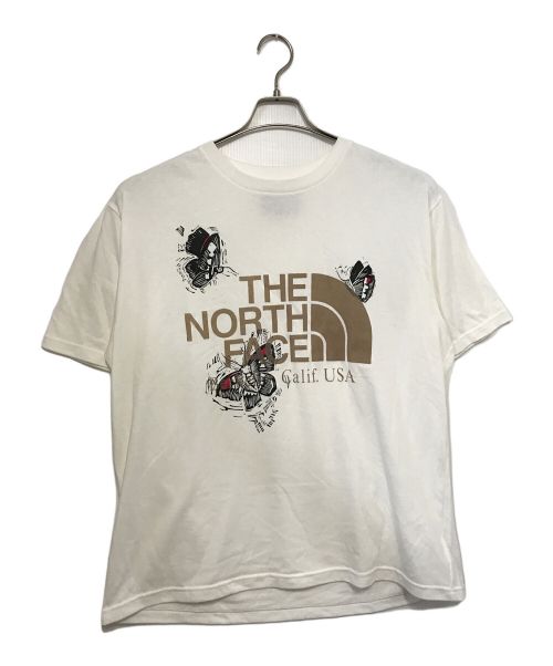 THE NORTHFACE PURPLELABEL（ザ・ノースフェイス パープルレーベル）THE NORTHFACE PURPLELABEL (ザ・ノースフェイス パープルレーベル) COOLMAX H/S Graphic T / クールマックス ハーフスリーブ グラフィック Tシャツ ホワイト サイズ:Mの古着・服飾アイテム