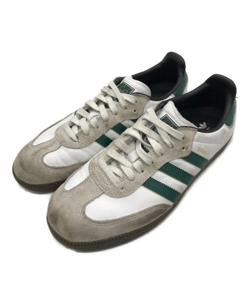 adidas（アディダス）adidas (アディダス) Samba ADV / サンバ ADV ホワイト×グリーン サイズ:27の古着・服飾アイテム