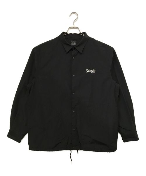 SCHOTT BROS.（ショットブロス）SCHOTT BROS. (ショットブロス) コーチジャケット ブラック サイズ:Mの古着・服飾アイテム