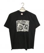 SUPREMEシュプリーム）の古着「Taboo! Faces Tee」｜ブラック