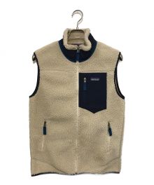 Patagonia（パタゴニア）の古着「Classic Retro-X Vest / クラシックレトロX ベスト」｜ベージュ