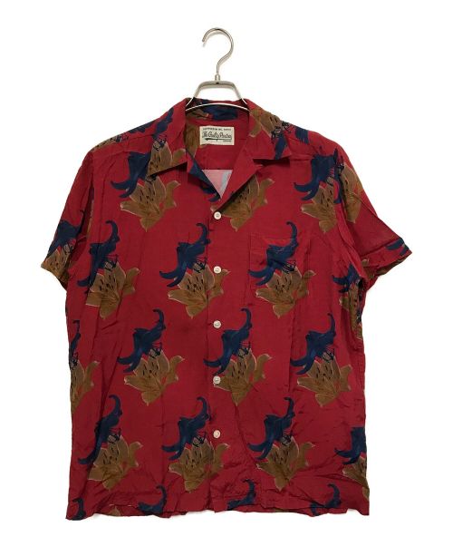 WACKO MARIA（ワコマリア）WACKO MARIA (ワコマリア) HAWAIIAN SHIRT レッド サイズ:Mの古着・服飾アイテム