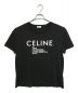 CELINE（セリーヌ）の古着「ロゴプリントTシャツ」｜ブラック