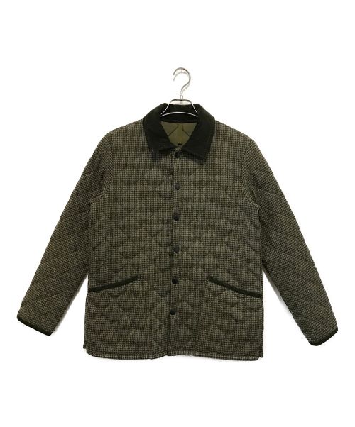 Barbour（バブアー）Barbour (バブアー) ウールキルティングジャケット カーキ サイズ:38の古着・服飾アイテム