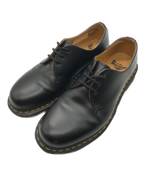 Dr.Martens（ドクターマーチン）Dr.Martens (ドクターマーチン) 3ホールシューズ ブラック サイズ:UK 9の古着・服飾アイテム